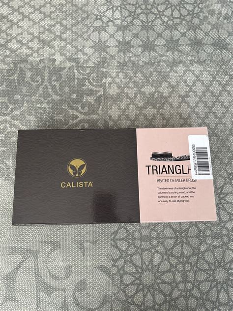 Calista triangle pro - Calista Triangl Pro Heated Detailer Brush, Smoothing, Anti-Frizz Professional Heat Styling Brush, Burn-Free Firm Bristles, Ionic and Ceramic Technology, 5 Heat Settings (11", Snakeskin) $10900 ($109.00/Count) FREE delivery Sat, Sep 23. Or fastest delivery Thu, Sep 21. 
